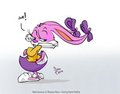 Babs Bunny Cartoon by Clefita