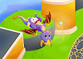 Upsidown Spyro