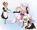Diva and her Maids