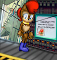 Sally Acorn " visits " Jail Zone