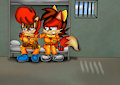 Sally and Fiona Cellmates Jail Zone