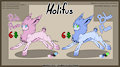 Molifus - Pink Floss and Blue Floss by ChiliDC