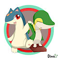 Quilava and Snivy