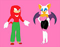 Knuckles and Rouge grown up