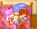 Sonic, Sally and Amy. by Angielori