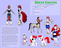 Denise Unicorn Ref Sheet