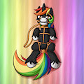 Sexy Rainbow Pony by Xexus