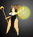 Freya the battle mage (fan art for KingRetroKirby)