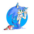 kitty sonic<3 by vickymeow