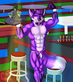 Sexy Foxy Waiter *YCH Commission*
