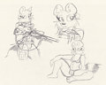 Ringtail Sketches 1
