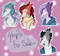 Sergals adopts for sale!