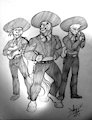 MFF11 - 3 Amigos - Sketch