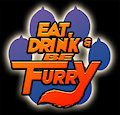 "Eat, Drink & Be Furry" - For Sale @ MFF 2017!