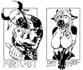 MFF17 - Mortuest and LadyMoo Badges - Inks