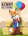 TFF badge: Kenny Kitsune by pandapaco