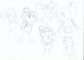 Bomberman sketches