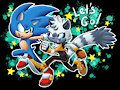 Sonic & Tangle (fan art)