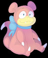 Slowpoke ribbon