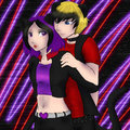 Ami and Damien -Colored-