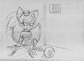 Sonic The Bat chain in Jail