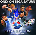 Sonic on Sega Saturn
