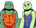 Lingerie Turts by FrogBlots