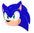 Sonic But In MS Paint