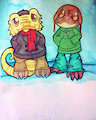 Cold Weather Bros by graveyardcritter