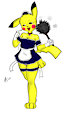 Maid Pikachu! by Zcomic