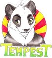 Tempest Panda Badge by Haze