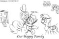 Happy Family - sketch