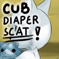 tv and cub (scat included) by supremekitten