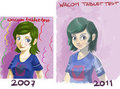 2007-2011 Digital paint comparison