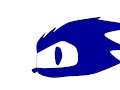 Just a blue hedgehog logo