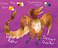 Adoptable- Desert Dweller Archeopteryx