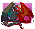 Dragon Love by IrritatedCharizard