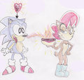 Sonic and Sally: come and get it boy! by ClassicSatAmSonic