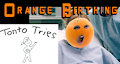 Orange Giving Birth Tanto Tries Drawing