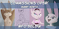 COMMISSIONS OPEN! Bunny Month Special!