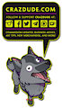 HERRO! Craz-wolf with info by Crazdude