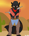 Go West Young Raccoon by Pamperbandit
