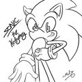 Sonic - Black and White