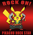 Pikachu Rock Star