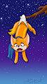 Streaky The Supercat - Hanging Wedgie by AOXA