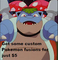 Get you Custom Pokemon fusion-sonas