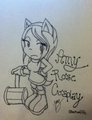 Amy Rose Cosplay, Redrawn