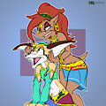 Gerudo Jer and Alice COMMISSION