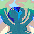 MLP Yu-Gi-Oh Card Art MLP Super Shiny Tropical Blue