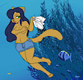 Tali: Underwater Undressing-2 (Remix by MMM)